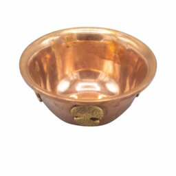 Copper Ritual Bowl with Tree of Life Spiritual Meditation Tool - Gold - thumbnail 3