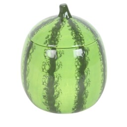 Watermelon Delight Candle Jar For Sweet Decor - Green - thumbnail 4