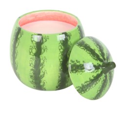 Watermelon Delight Candle Jar For Sweet Decor - Green - thumbnail 5