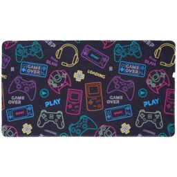 Kids Gaming Soft Washable Anti Slip Floor Mat Rug - Black - thumbnail 5