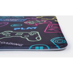Kids Gaming Soft Washable Anti Slip Floor Mat Rug - Black - thumbnail 2