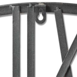 Bold Skeleton Wall Clock For Modern Spaces - Silver - thumbnail 4