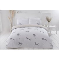 PH Leopard Polycotton Reversible Duvet Set with Pillowcase - Multicolor / Superking - image 1