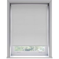 No Drill Thermal Blackout Roller Blind (170cm Drop) - White / 145cm