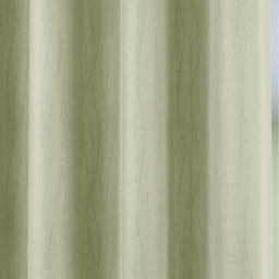 Pair of Goodwood Eyelet Thermal Room Darkening Curtains - Green / 168cm / 137cm - thumbnail 3