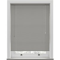 25mm Slats PVC Venetian Blind - Grey / 213cm / 100cm