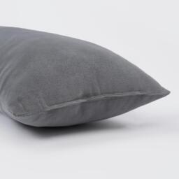 Matte Velvet Door Draught Excluder Draft Insulator - Light Grey - thumbnail 5