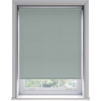 No Drill Thermal Blackout Roller Blind (170cm Drop) - Duckegg / 105cm