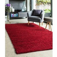 Super Soft Venus Shaggy Coral Area Rug - Red / 120x170cm - image 1