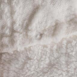 Cable Knit Fleece Duvet Set - Cream / Single - thumbnail 4