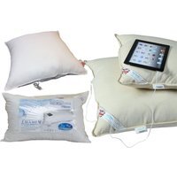 Homescapes Duck Feather Music Pillow With Speaker - White