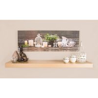 Art for the Home Home LED Printed Canvas - Beige - image 1