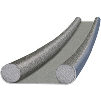 Underdoor Foam Draught Excluder - Grey