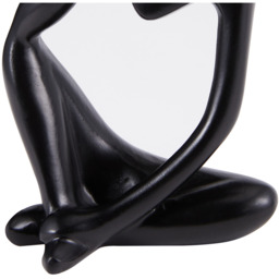 Tabletop Decor Thinker Resin Abstract Figurine - Black - thumbnail 2