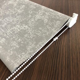 Textured Blackout Blind - Snow Silver / 90cm - thumbnail 5