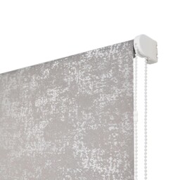 Textured Blackout Blind - Snow Silver / 90cm - thumbnail 2