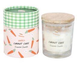 Sweet Carrot Cake Candle Warm Baked Aroma For Your Home - White - thumbnail 5