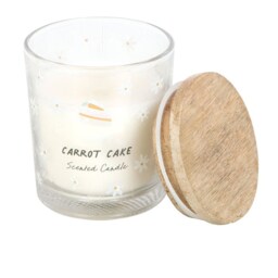 Sweet Carrot Cake Candle Warm Baked Aroma For Your Home - White - thumbnail 4