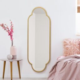 The Duplici Gold Double Arched Wall Mirror - Gold / 150cm - thumbnail 2