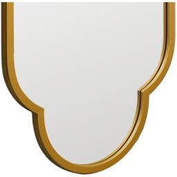 The Duplici Gold Double Arched Wall Mirror - Gold / 150cm - thumbnail 5