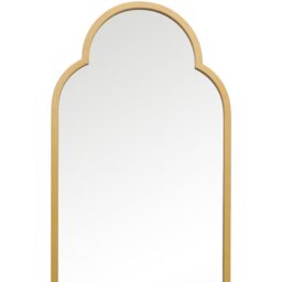 The Duplici Gold Double Arched Wall Mirror - Gold / 150cm - thumbnail 3