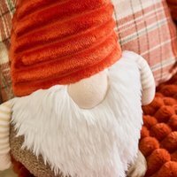 OHS Rusty the Autumnal Gonk Cushion - Rust/Beige
