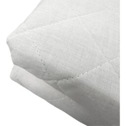 Luxury Quilted Anti Allergenic Fitted Mattress Protector - White / Single - thumbnail 5