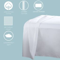T200 Housewife Pillowcase Pair - Cream - thumbnail 5