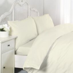 T200 Housewife Pillowcase Pair - Cream - thumbnail 2