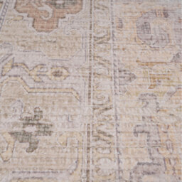 Beige Tapestry Fringed Area Rug - Antique Beige / 170cm - thumbnail 4