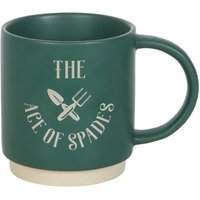 Ace Of Spades Garden Mug With Spade Spoon Gift Set - Teal - image 1