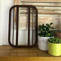 Personalised Metal lettering , Personalised Gift , Rusty Art Deco Letter O - Rusted