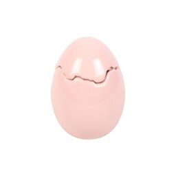 Wild Strawberry Poppy Egg Shaped Candle Spring Home Fragrance - Pink - thumbnail 4