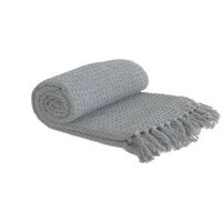 Honeycomb Throw - Silver / 178cm / 254cm - image 1