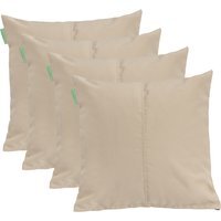 "Premium 18"" Centre Join Garden Scatter Cushion - Stone / 4" - image 1
