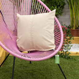 "Premium 18"" Centre Join Garden Scatter Cushion - Stone / 4" - thumbnail 2