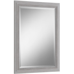 Distressed White Framed Wall Mirror - Distressed White / 130cm - thumbnail 4