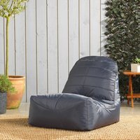 Indoor and Outdoor Recliner Bean Bag - Grey
