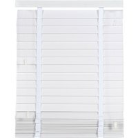 50mm Ashwood Venetian Blind - Cotton White / 180cm