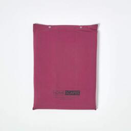 200 Thread Count Egyptian Cotton Flat Sheet - Plum / King - thumbnail 4