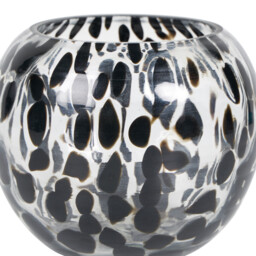 Black Confetti Candle Holder - Black - thumbnail 4