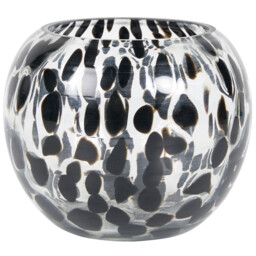 Black Confetti Candle Holder - Black - thumbnail 2