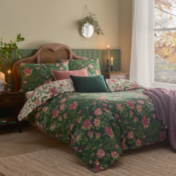 Beatrice Reversible Floral Duvet Cover Set King - Multicoloured - thumbnail 2