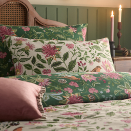Beatrice Reversible Floral Duvet Cover Set King - Multicoloured - thumbnail 4