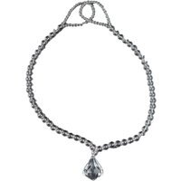 Bead Pendant Tieback - Clear