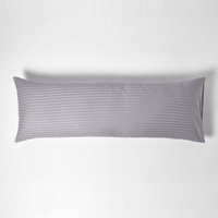 330 Thread Count Egyptian Cotton Body Size Pillowcase - Grey