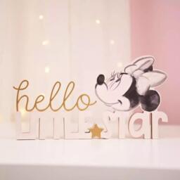 Disney Minnie Hello Little Star Mantle Plaque Pink - Pink - thumbnail 3
