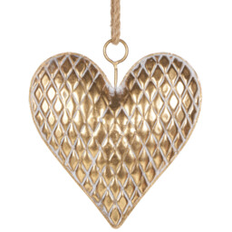 Gold Hanging Heart  - Gold - thumbnail 3