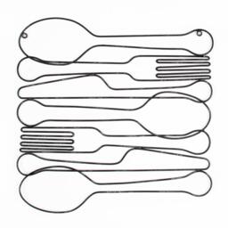Art for the Home Dinner Time Metal Wall Art - Grey - thumbnail 2