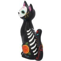 Sugar Kitty Figurine Day of the Dead - 26cm - image 1